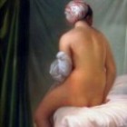 woman's nude fleshy body