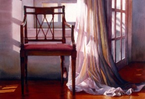 The Wedding "The Wedding" by Marla Greenfield, watercolor on paper