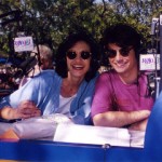 Lissa and Curt hosting a radio show at Disneyland