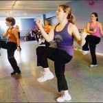 Judy Quint teaches a Zumba® class
