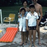 Nancy and her parents and brother Nancy and her parents and brother