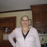 Spring 2008, Cheryl while undergoing treatment