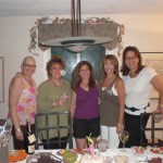 Cheryl and friends, July 2008 before surgery