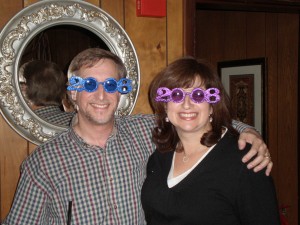 Cheryl and Alan, New Year's 2008