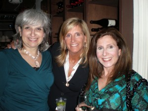 Cheryl with friends Melanie and Linda